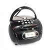 Colon RX-186 Mini MP3/Fm radio Speaker with built-in MP3 player and FM radio, support MP3 play from USB/SD Card - Black-      Mp3  USB  SD    FM  --